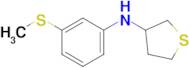 n-(3-(Methylthio)phenyl)tetrahydrothiophen-3-amine