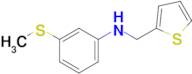 3-(Methylthio)-N-(thiophen-2-ylmethyl)aniline