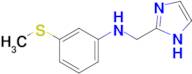 n-((1h-Imidazol-2-yl)methyl)-3-(methylthio)aniline