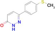 6-[4-(methylsulfanyl)phenyl]-2,3-dihydropyridazin-3-one