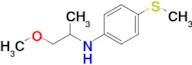 n-(1-Methoxypropan-2-yl)-4-(methylthio)aniline