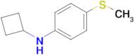 n-Cyclobutyl-4-(methylthio)aniline