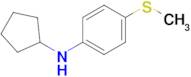 n-Cyclopentyl-4-(methylthio)aniline