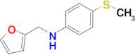 n-(Furan-2-ylmethyl)-4-(methylthio)aniline