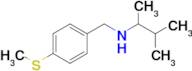 3-Methyl-N-(4-(methylthio)benzyl)butan-2-amine