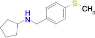 n-(4-(Methylthio)benzyl)cyclopentanamine