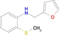 n-(Furan-2-ylmethyl)-2-(methylthio)aniline