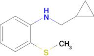 n-(Cyclopropylmethyl)-2-(methylthio)aniline