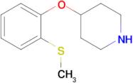 4-(2-(Methylthio)phenoxy)piperidine