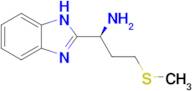 (S)-1-(1h-Benzo[d]imidazol-2-yl)-3-(methylthio)propan-1-amine