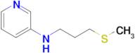 n-(3-(Methylthio)propyl)pyridin-3-amine