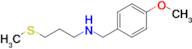 n-(4-Methoxybenzyl)-3-(methylthio)propan-1-amine