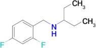 n-(2,4-Difluorobenzyl)pentan-3-amine