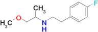 n-(4-Fluorophenethyl)-1-methoxypropan-2-amine