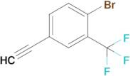 1-Bromo-4-ethynyl-2-(trifluoromethyl)benzene