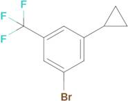 1-Bromo-3-cyclopropyl-5-(trifluoromethyl)benzene