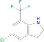 5-Chloro-7-(trifluoromethyl)indoline