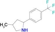 4-Methyl-2-(4-(trifluoromethyl)phenyl)pyrrolidine