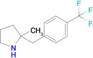 2-Methyl-2-(4-(trifluoromethyl)benzyl)pyrrolidine