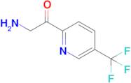 2-Amino-1-(5-(trifluoromethyl)pyridin-2-yl)ethan-1-one