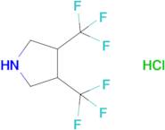 3,4-Bis(trifluoromethyl)pyrrolidine hydrochloride