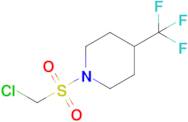 1-((Chloromethyl)sulfonyl)-4-(trifluoromethyl)piperidine