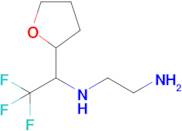 n1-(2,2,2-Trifluoro-1-(tetrahydrofuran-2-yl)ethyl)ethane-1,2-diamine