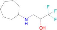 3-(Cycloheptylamino)-1,1,1-trifluoropropan-2-ol