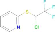 2-((1-Chloro-2,2,2-trifluoroethyl)thio)pyridine