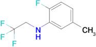 2-Fluoro-5-methyl-N-(2,2,2-trifluoroethyl)aniline