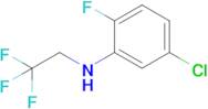 5-Chloro-2-fluoro-N-(2,2,2-trifluoroethyl)aniline