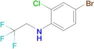 4-Bromo-2-chloro-N-(2,2,2-trifluoroethyl)aniline