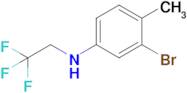 3-Bromo-4-methyl-N-(2,2,2-trifluoroethyl)aniline