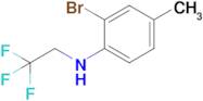 2-Bromo-4-methyl-N-(2,2,2-trifluoroethyl)aniline