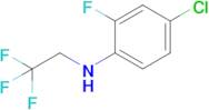 4-Chloro-2-fluoro-N-(2,2,2-trifluoroethyl)aniline