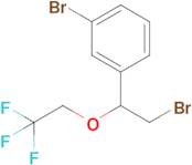 1-Bromo-3-(2-bromo-1-(2,2,2-trifluoroethoxy)ethyl)benzene