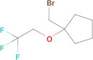 1-(Bromomethyl)-1-(2,2,2-trifluoroethoxy)cyclopentane