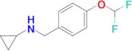 n-(4-(Difluoromethoxy)benzyl)cyclopropanamine