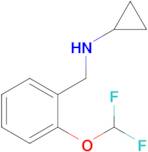 n-(2-(Difluoromethoxy)benzyl)cyclopropanamine