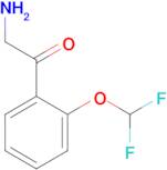 2-Amino-1-(2-(difluoromethoxy)phenyl)ethan-1-one