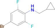 4-Bromo-N-(cyclopropylmethyl)-2,6-difluoroaniline