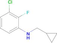 3-Chloro-N-(cyclopropylmethyl)-2-fluoroaniline