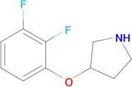 3-(2,3-Difluorophenoxy)pyrrolidine