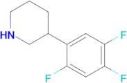 3-(2,4,5-Trifluorophenyl)piperidine