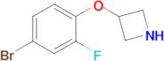 3-(4-Bromo-2-fluorophenoxy)azetidine