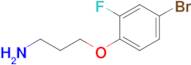 3-(4-Bromo-2-fluorophenoxy)propan-1-amine