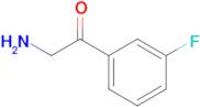 2-Amino-1-(3-fluorophenyl)ethan-1-one