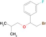 1-(2-Bromo-1-isobutoxyethyl)-3-fluorobenzene