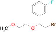 1-(2-Bromo-1-(2-methoxyethoxy)ethyl)-3-fluorobenzene