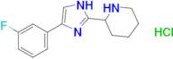 2-(4-(3-Fluorophenyl)-1h-imidazol-2-yl)piperidine hydrochloride
